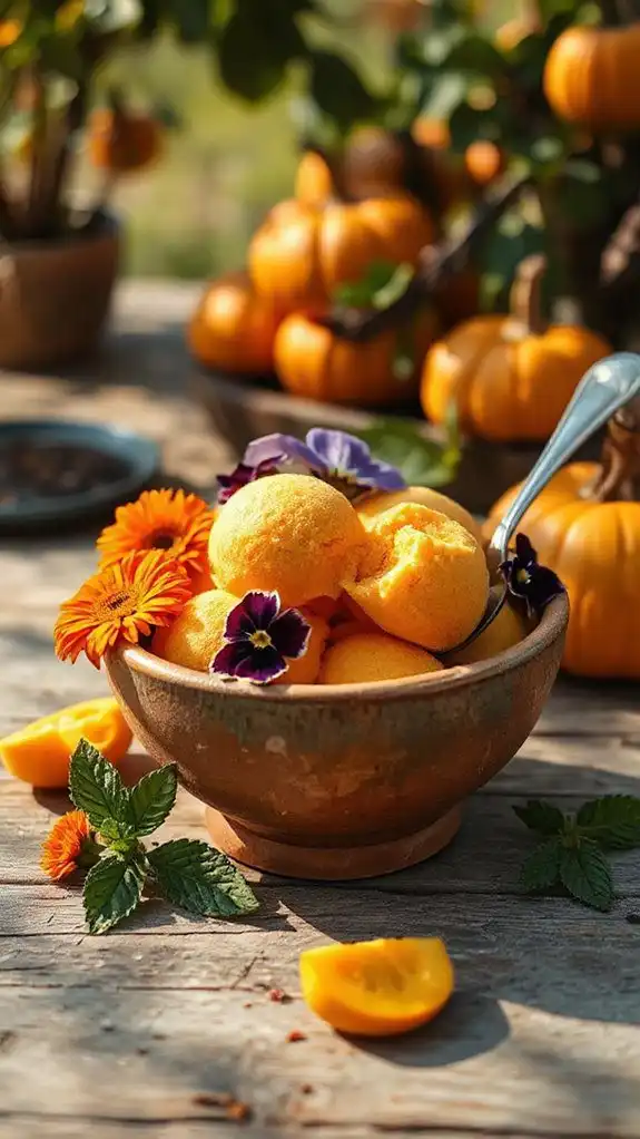 fall inspired dairy free dessert