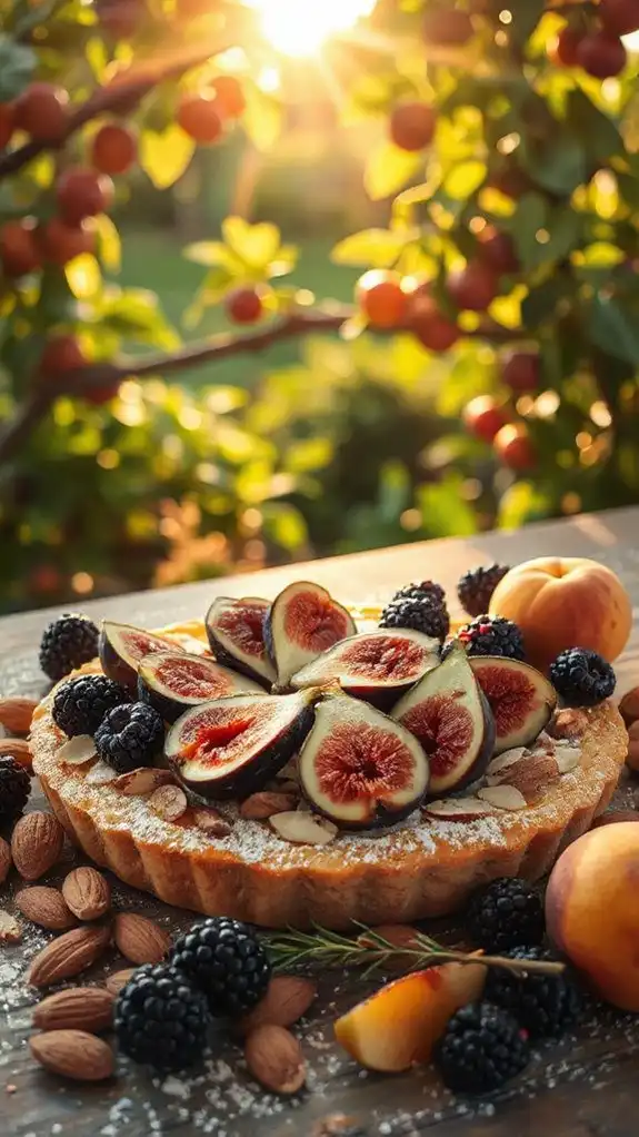 fig and almond tart delight