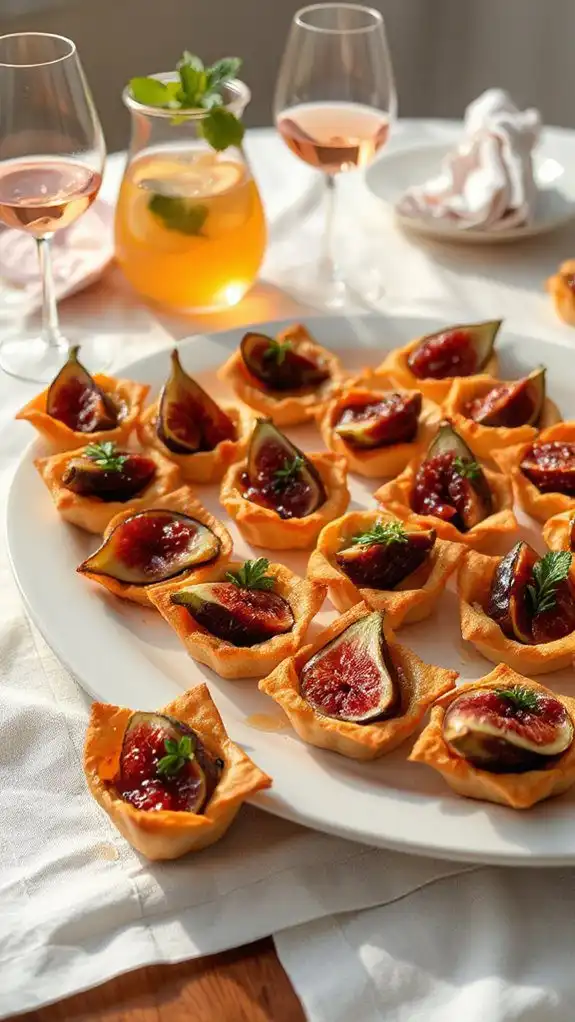 fig and prosciutto appetizers fig and prosciutto appetizers