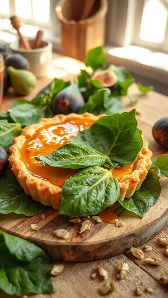 fig leaf honey tart delight fig leaf honey tart delight