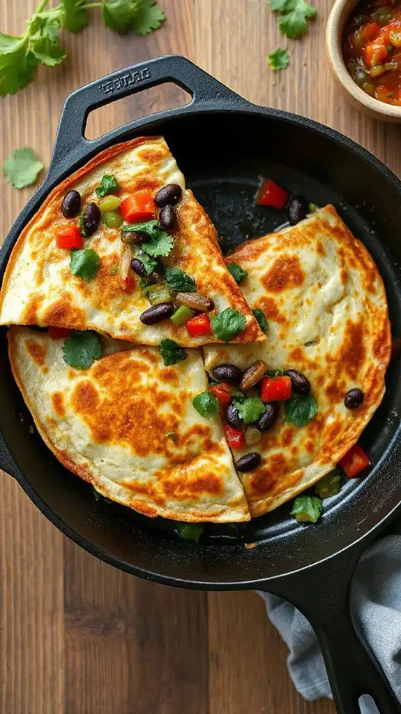flip for even cooking