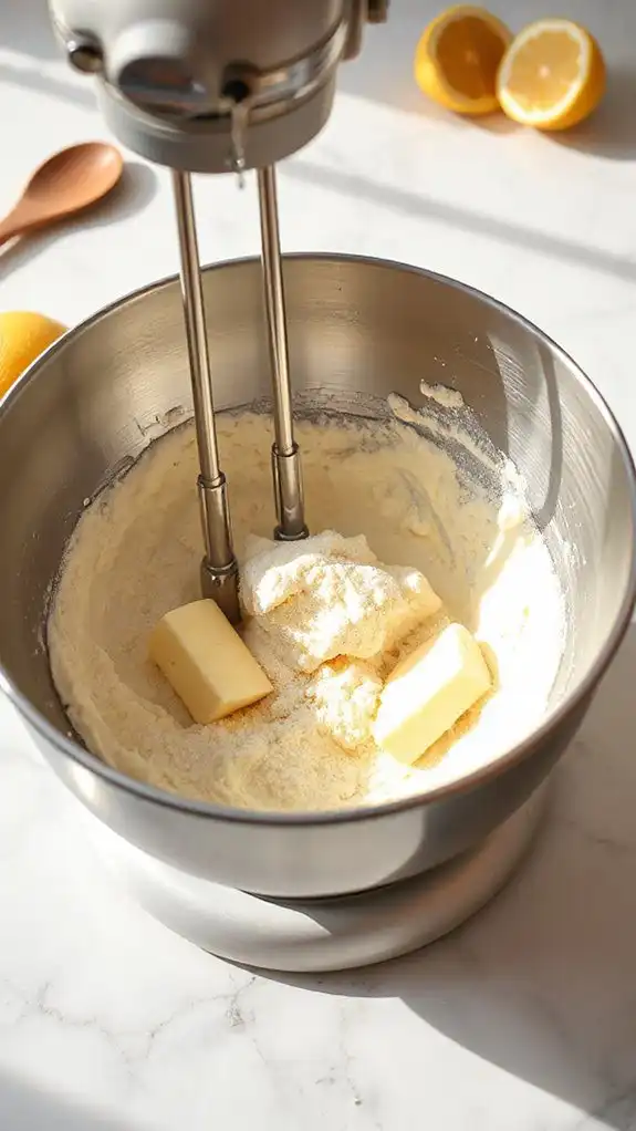 fluffy creamed butter base