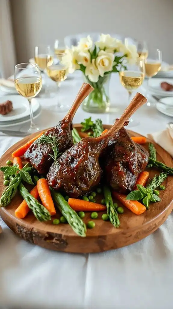 food pairing and serving