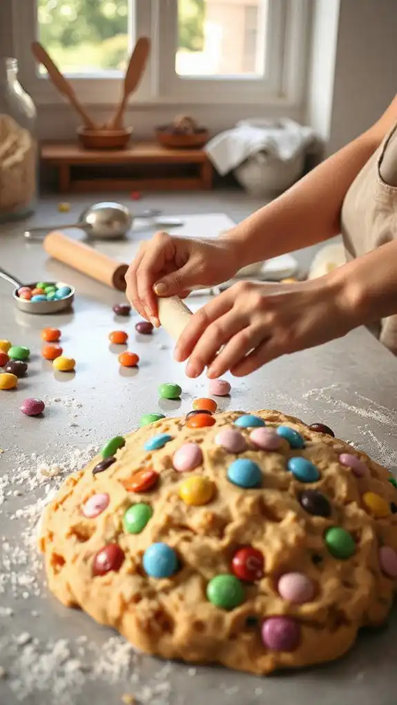 form cookies into balls