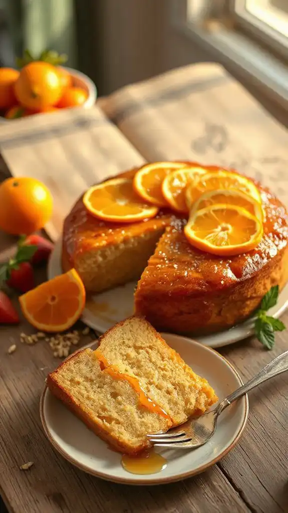 fragrant citrus cardamom cake
