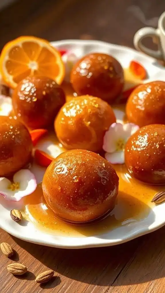 fragrant orange blossom dessert