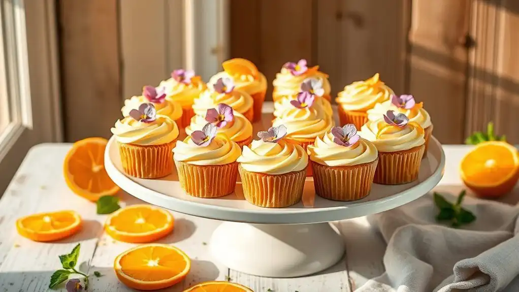 fragrant summer orange desserts