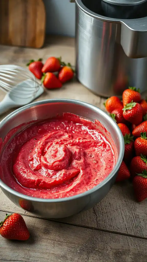 freeze for flavor retention