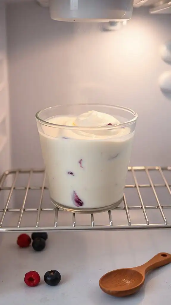 freeze mixture for smoothness