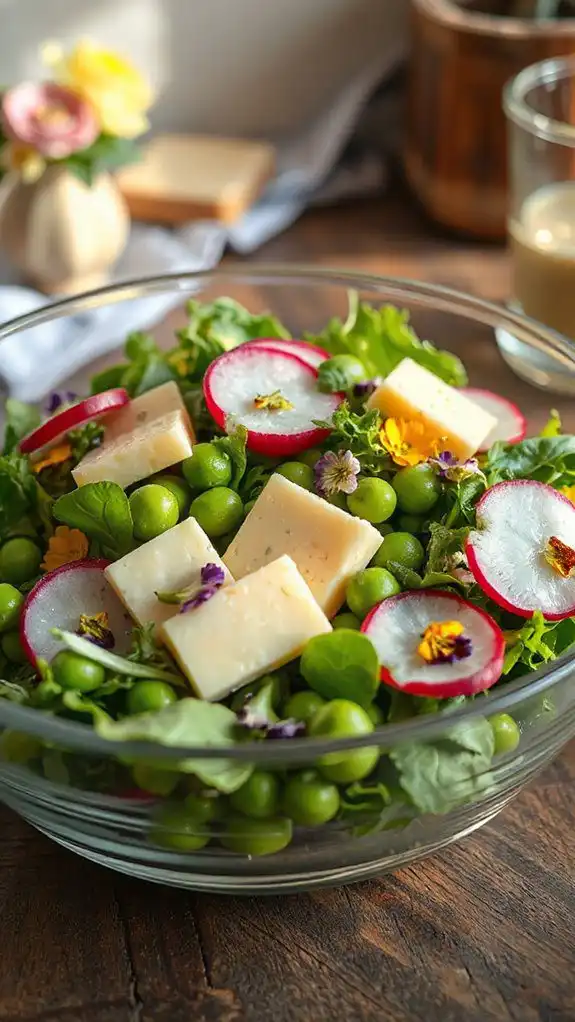 fresh and vibrant salads