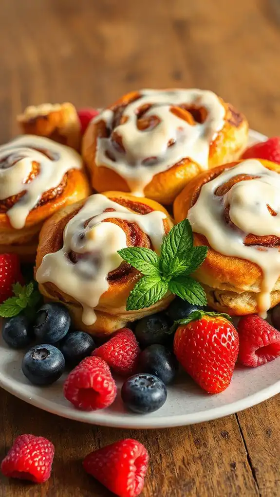 fresh berries for serving
