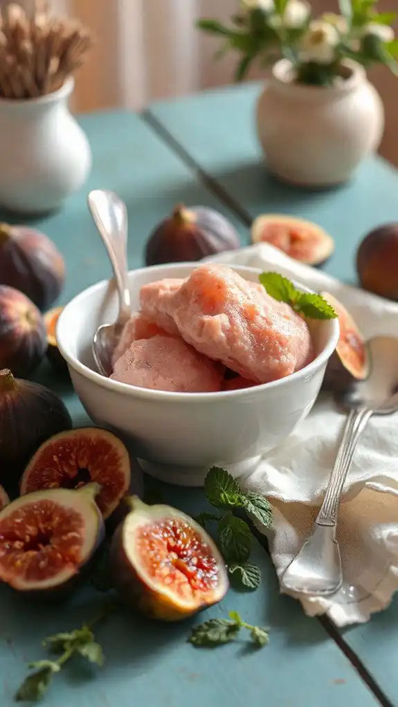 fresh fig sorbet recipe
