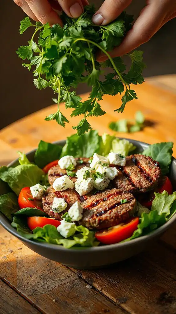 fresh herbs awaken palate