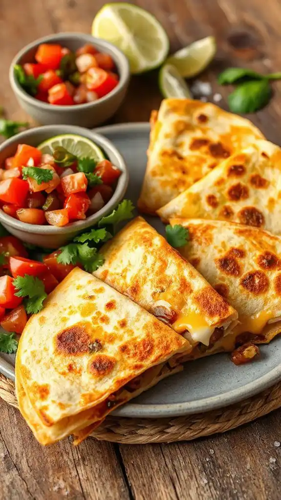 fresh salsa serving suggestion