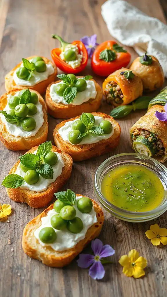 fresh seasonal starter ideas