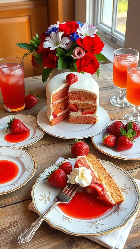 fresh strawberries and pairings