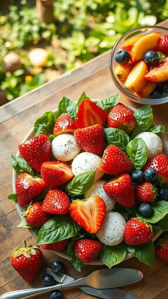 fresh strawberry basil delight