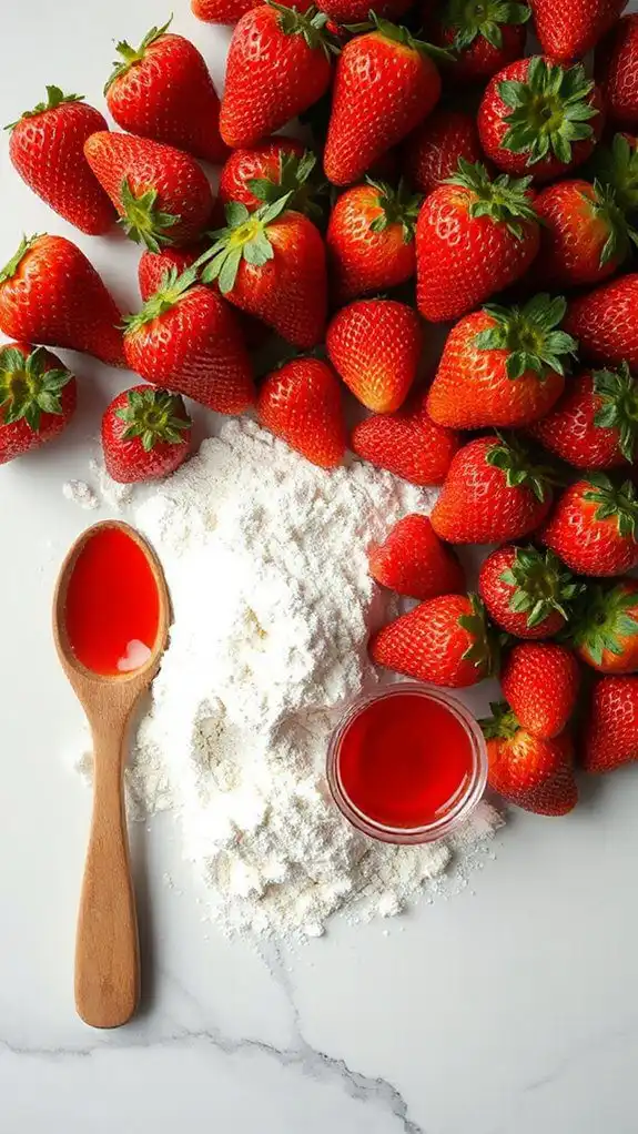 fresh strawberry cake essentials