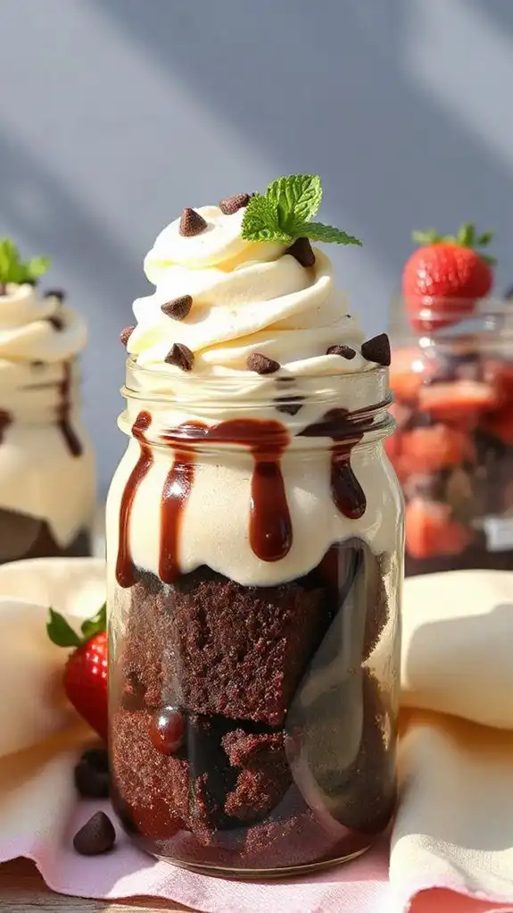 frosted brownie sundae recipe
