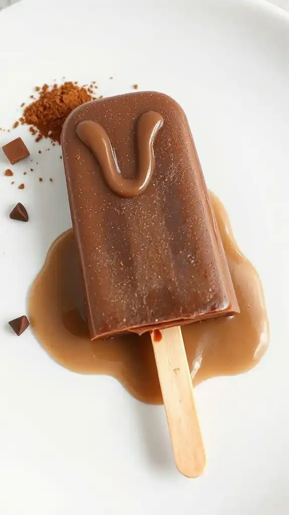 frozen chocolate fudge treats
