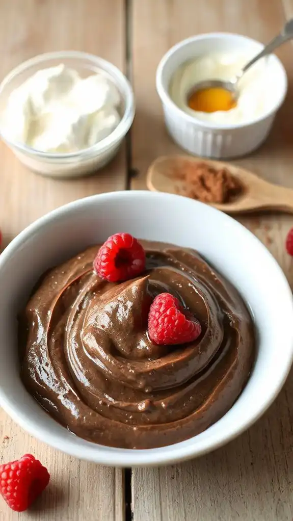 frozen chocolate greek yogurt