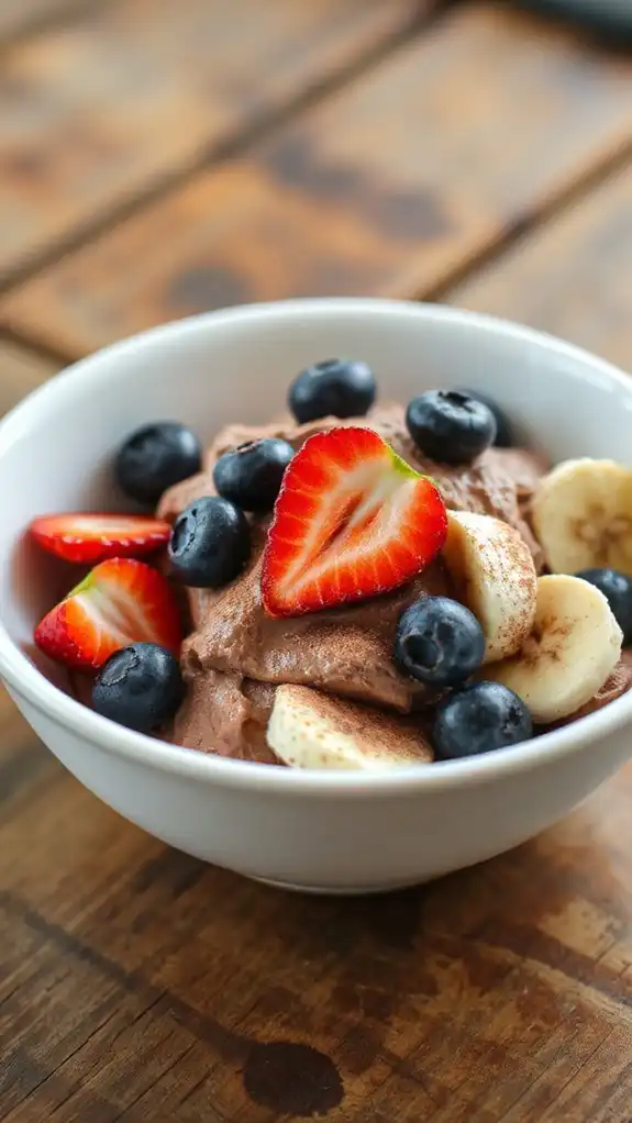 frozen chocolate greek yogurt