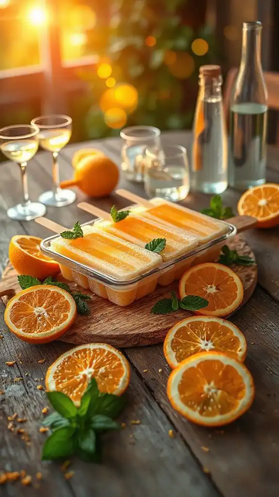 frozen orange vanilla delight