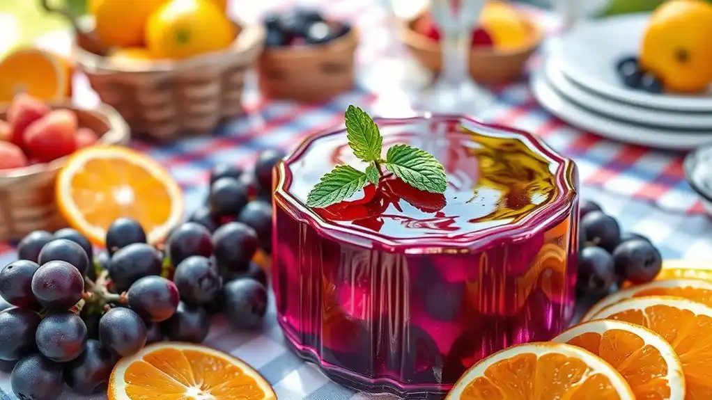 fruit jellies for summer celebrations