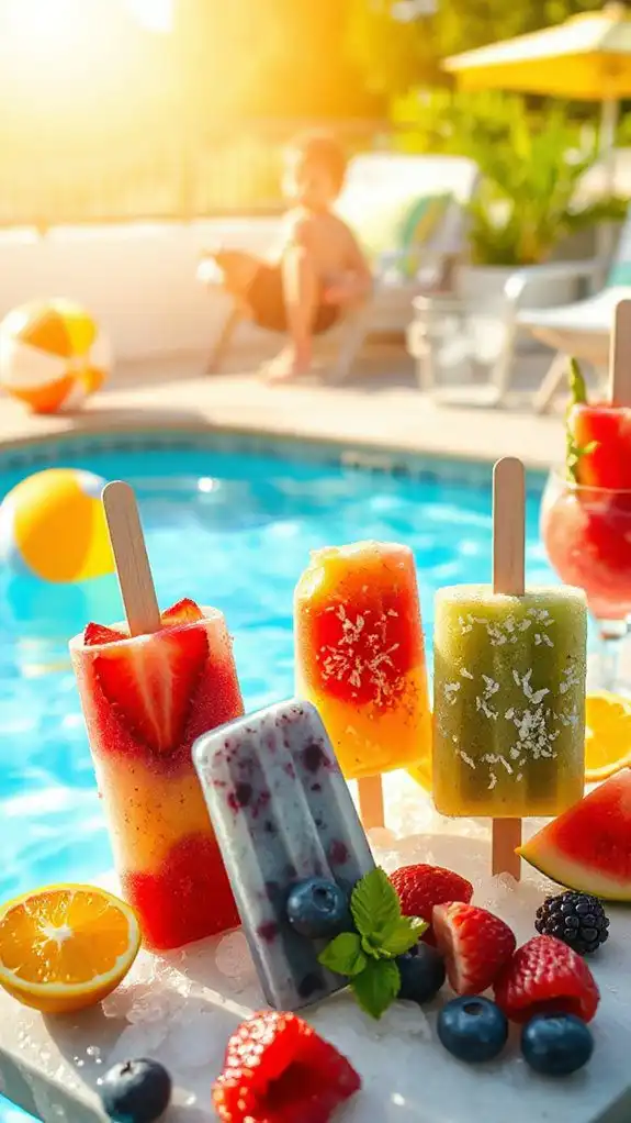 fruity customizable summer popsicles