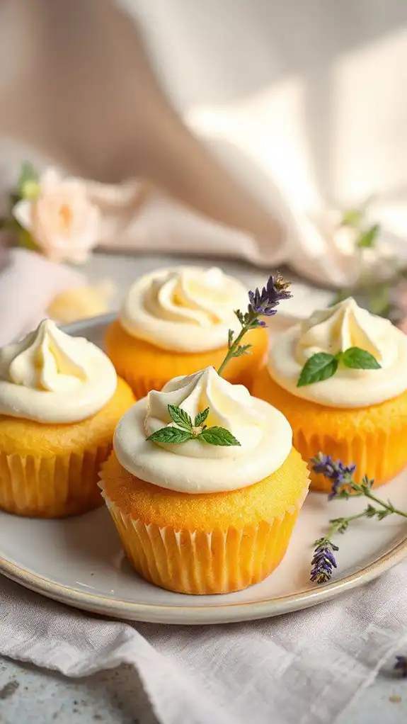 garnish dish with herbs