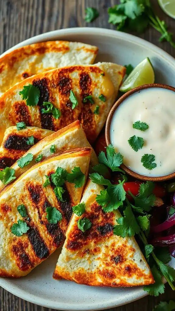 garnish using fresh cilantro