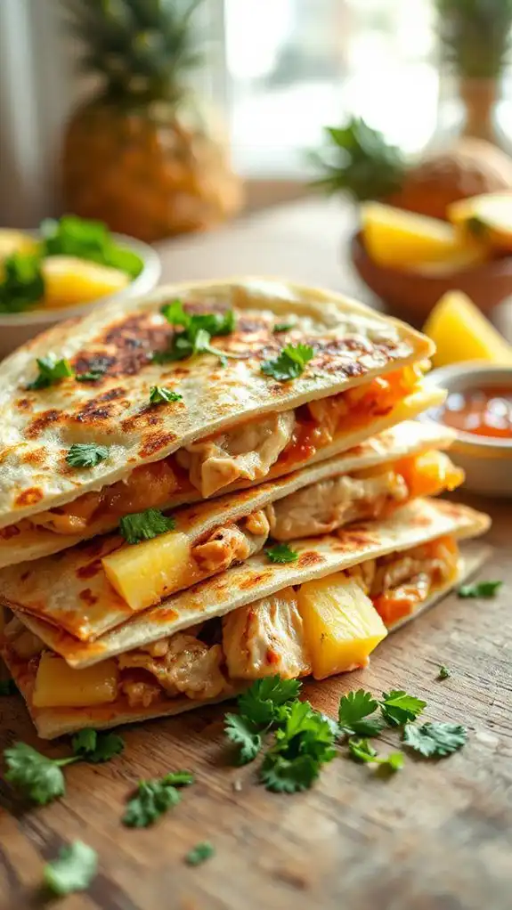 garnish with fresh cilantro