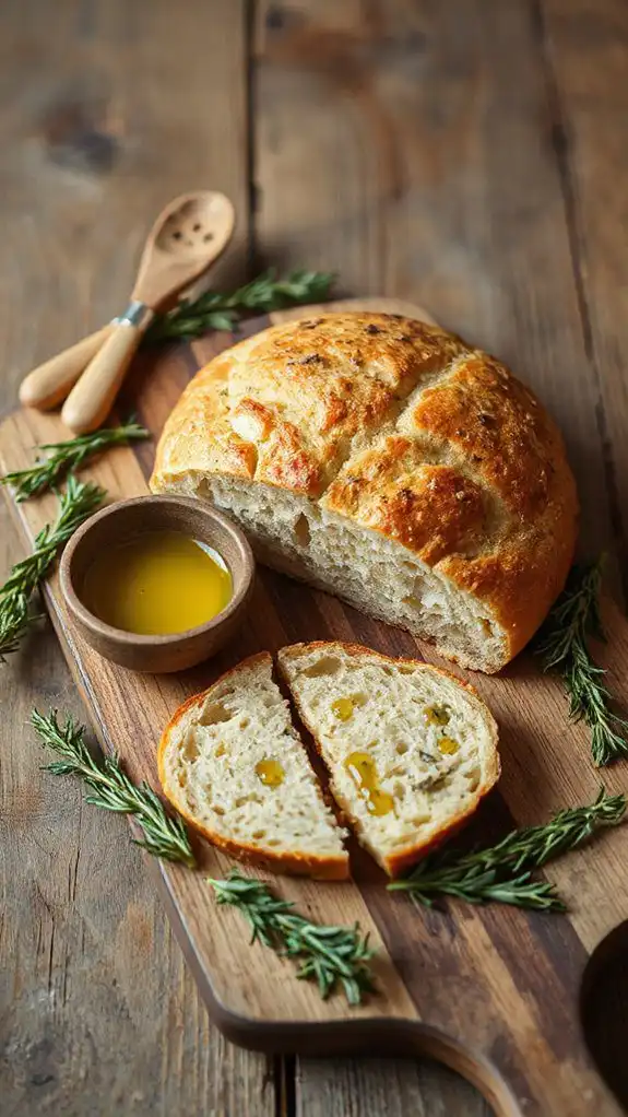 garnish with fresh herbs