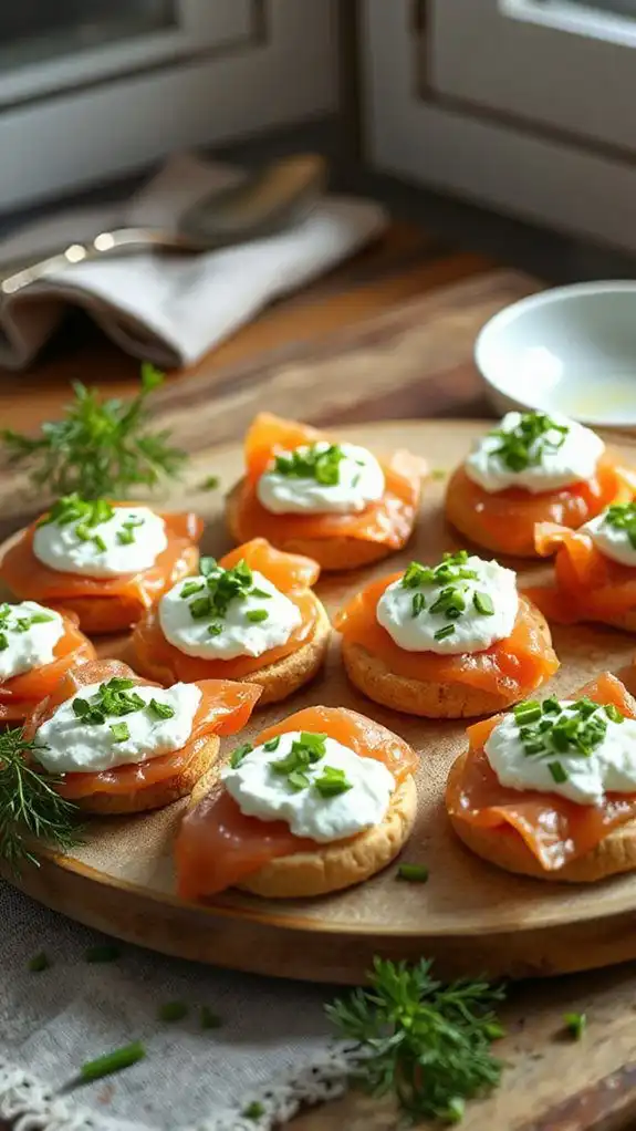 garnish with fresh herbs