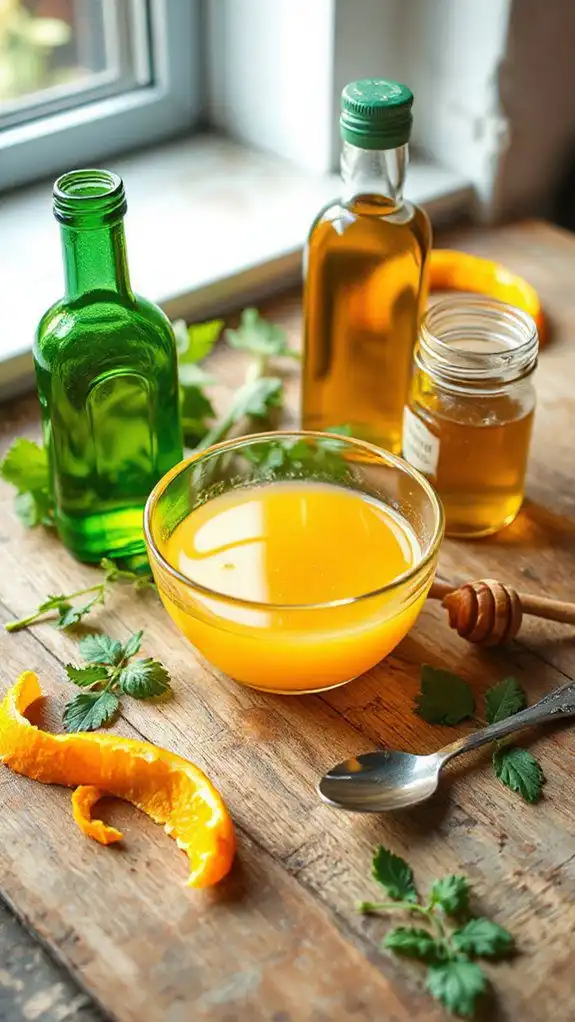 gather dressing components first