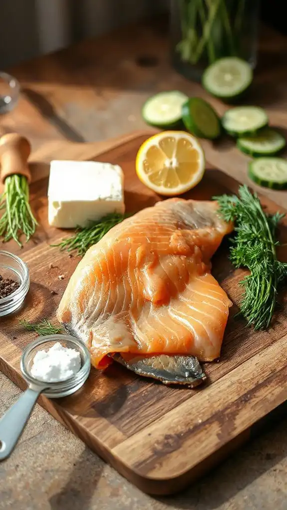 gather ingredients for blending