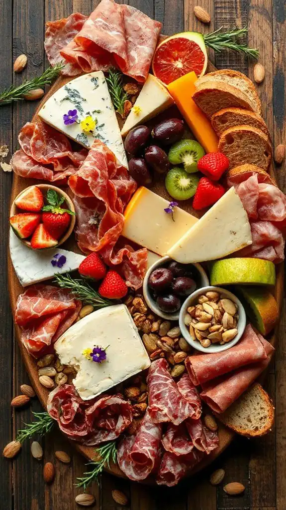 gather vibrant charcuterie supplies