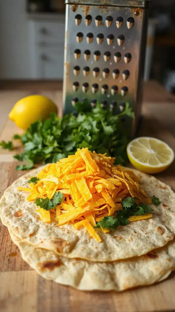 generously add cheese