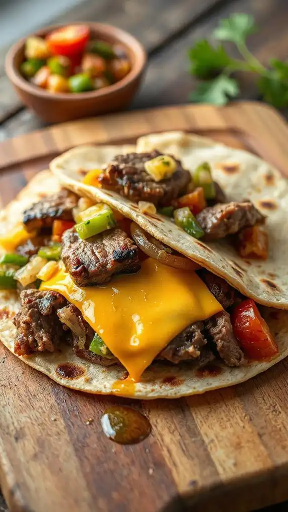 generously add cheese topping