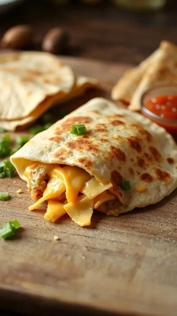 generously sprinkle with cheese