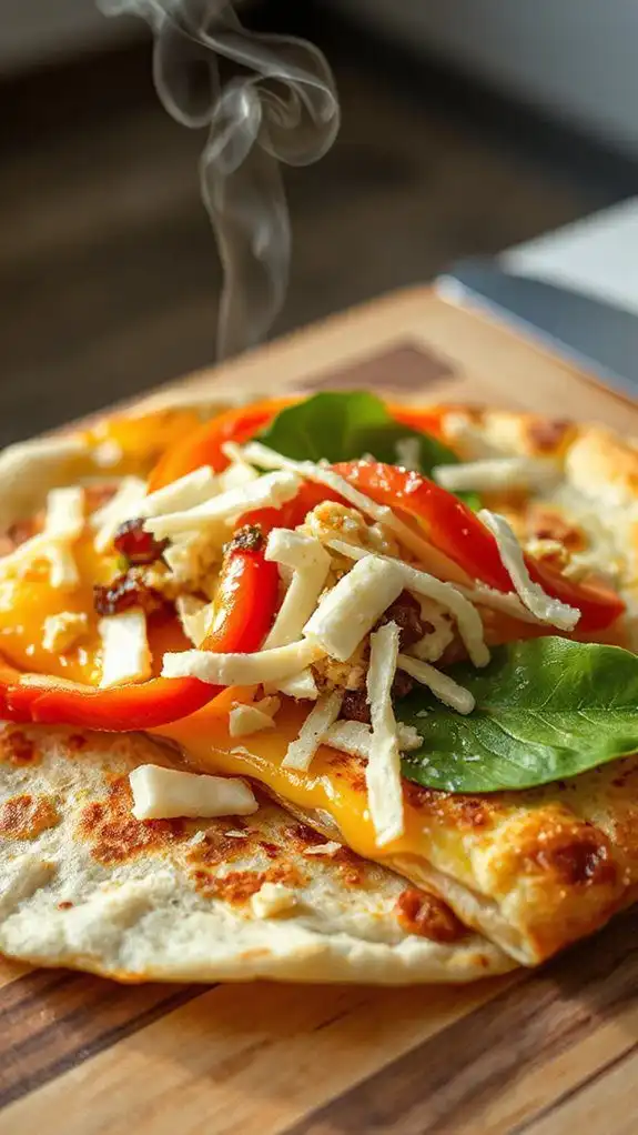 generously sprinkle with cheese