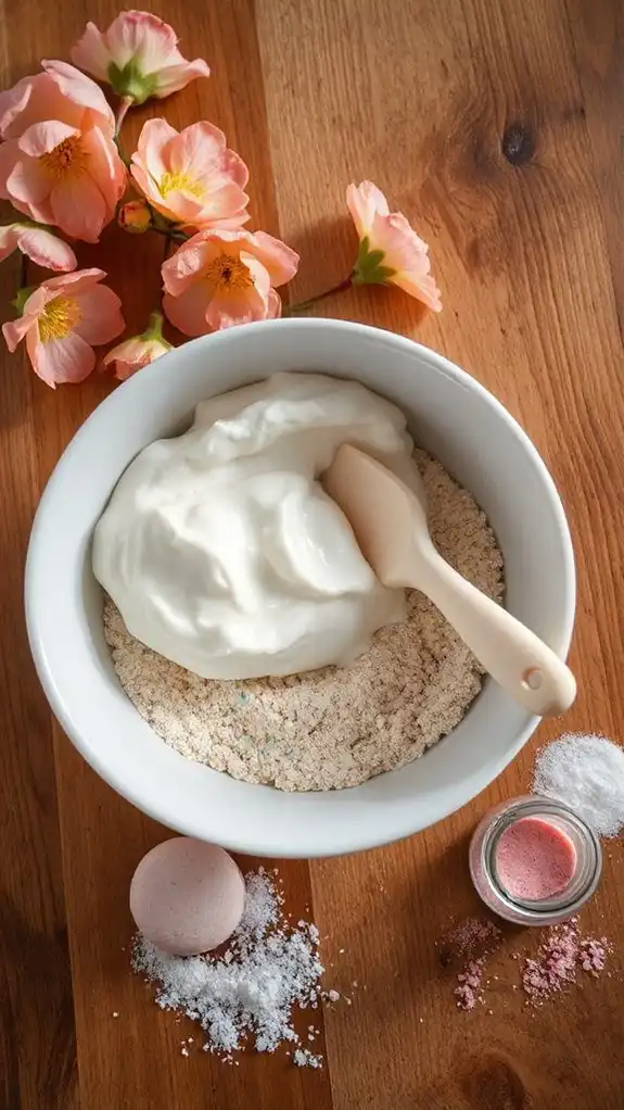 gently fold in egg whites