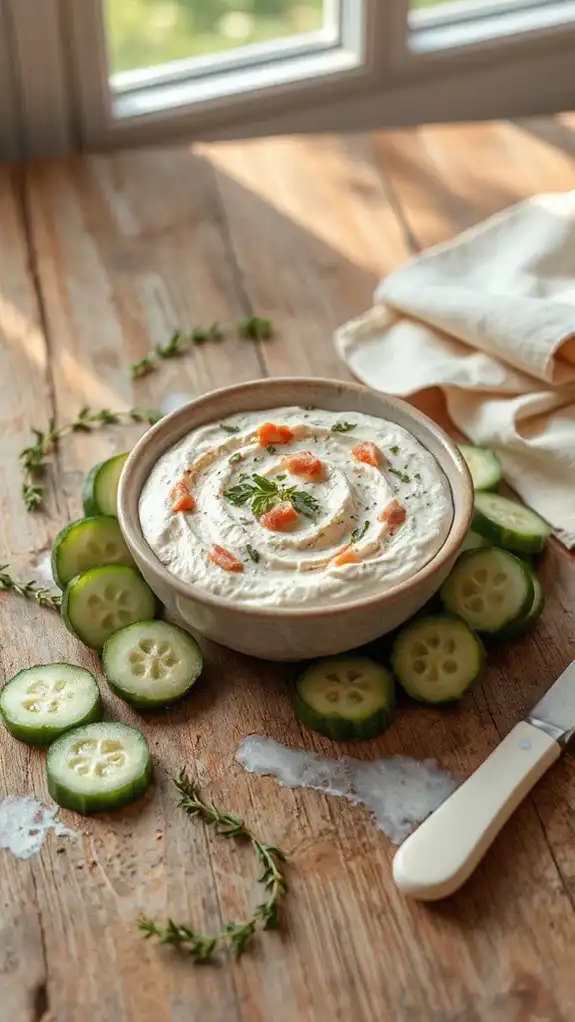 gently incorporate smoked trout