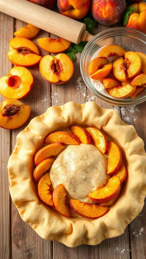 georgia peach layer assembly