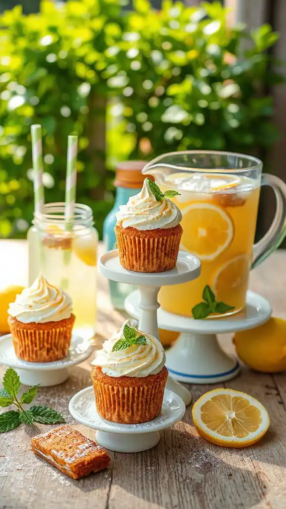 gingerbread lemonade summer dessert