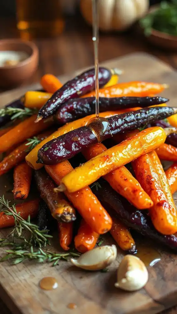glazed vegetable dish recipes