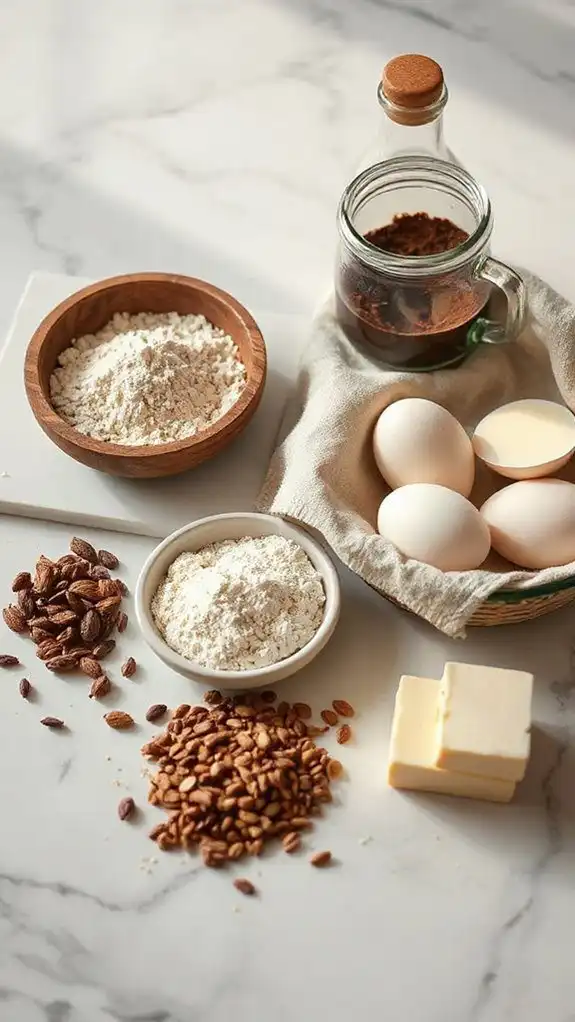 gluten free brownie ingredient essentials