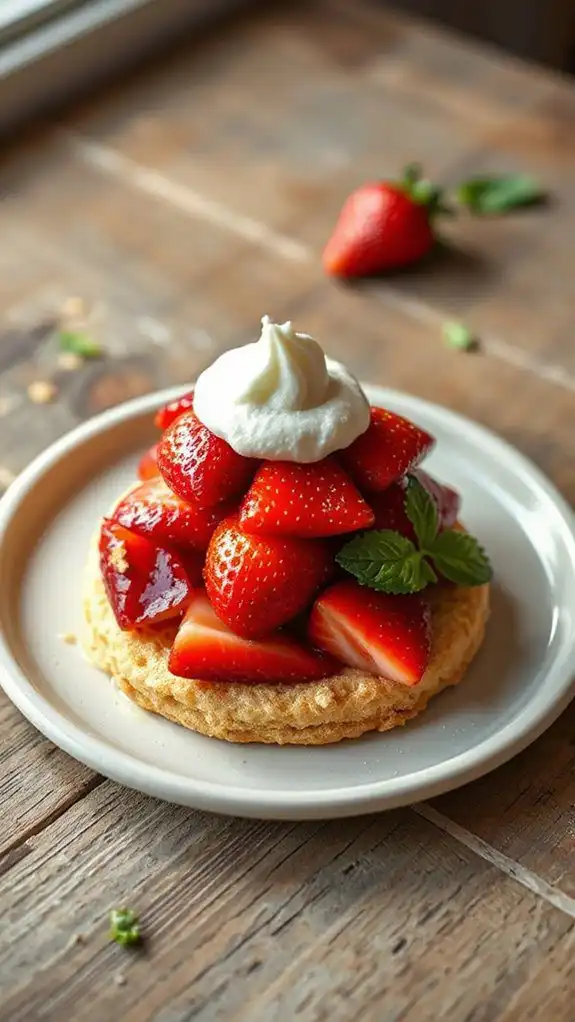 gluten free strawberry shortcake
