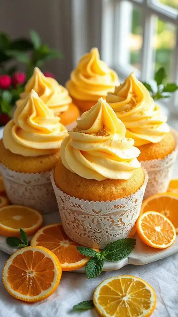 golden berry cupcakes delight