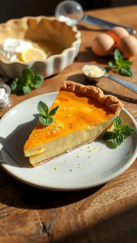 golden flaky cornmeal custard golden flaky cornmeal custard